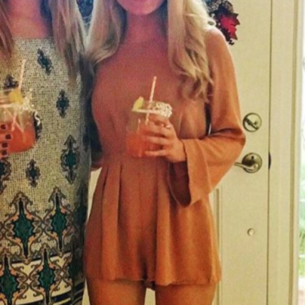 Forever 21 Bell Sleeve Romper